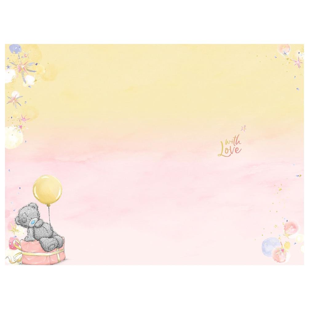 Birthday Wishes Me to You Bear Birthday Card Extra Image 1